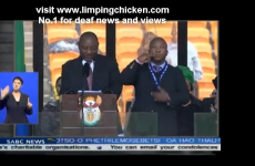 Deaf interpreter at Mandela's memorial was a fake
