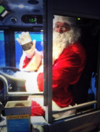 Santa spotted driving a Dublin Bus ahead of his Christmas busy period