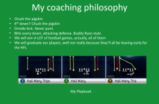 IT consultant applies for college football coaching job, citing success playing Madden