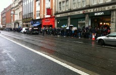 Pics: Hundreds queue around the block to see Commander Hadfield