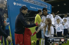 GIF: More handshake controversy involving Luis Suarez