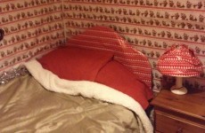 We hope the victim of this Christmas prank is feeling suitably festive