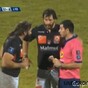 Sebastien Chabal in trouble after this right hook