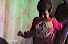 Dad films his kids coming downstairs every Christmas for 25 years