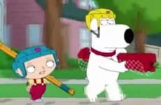 Brian Griffin is resurrected in the Family Guy Christmas special
