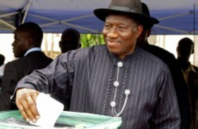 Good Luck for Jonathan: incumbent set to take Nigerian victory