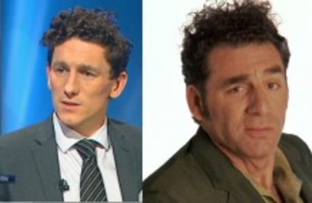 Keith Andrews new Kramer hair and the Sunday Game menswear 2013