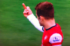 Jack Wilshere charged by FA for middle finger gesture