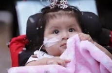 Hospital turns grounds into winter wonderland for sick kids