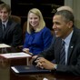 Obama meets heads of Twitter, Facebook and Apple to discuss NSA spying