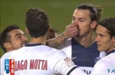Lavezzi incurs wrath of Zlatan after nose-honking celebration