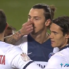 Lavezzi incurs wrath of Zlatan after nose-honking celebration