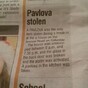 'Pavlova stolen' is the greatest local news story in Ireland today
