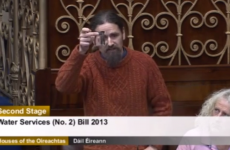 Watch: Ming Flanagan challenges Minister to drink glass of 'glorified piss' (water)