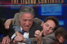 Will Ferrell had a fight with Jon Stewart on stage... it's The Dredge