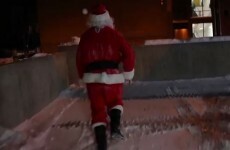 So THAT'S how Santa gets from house to house on Christmas Eve