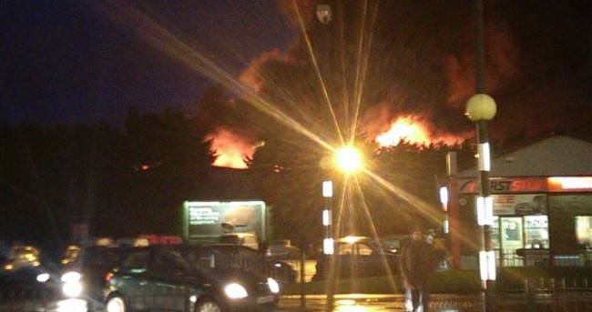 Major blaze at Santry industrial estate brought under control