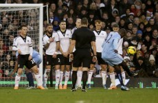 VIDEO: Yaya Toure guides in another inch-perfect free kick for City