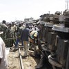 Unknown number trapped after cargo train derailment in Nairobi slum