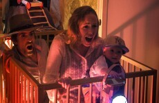 Parents adorably recreate movie scenes using their baby and some cardboard