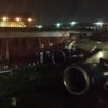 British Airways plane collides into a building at Johannesburg Airport