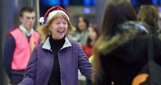 Hugs, kisses and silly hats: Warm scenes of homecomings at Dublin Airport