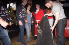 Video shows exactly how the Galway mat thieves got it back into the nightclub