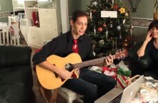 Son writes Christmas song to tell Dad "I liked you better deaf"