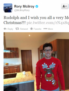 Merry Christmas, Rory! It's the sporting tweets of the week