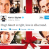 Tweet Sweeper: Harry Styles got into the Christmas spirit in a vomit-inducing way