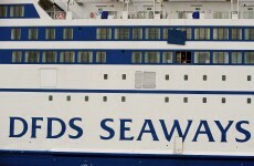 Two men arrested after fire breaks out on ferry in North Sea