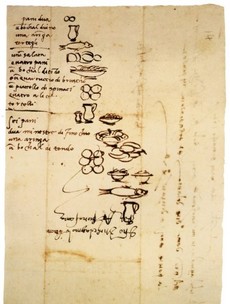 This is what Michelangelo's weekly shop in 1518 looked like