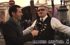 OK, this man interviewed in Dublin REALLY likes Madness