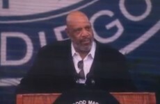 Watch the moving speech James Avery gave graduating students in 2012