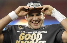 Croke Park bound UCF Knights claim Fiesta Bowl