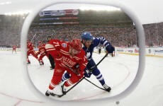 VIDEO: How to turn a football field into an ice rink for an NHL game