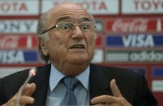 Sepp Blatter urges referee action on diving