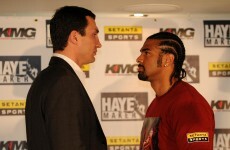 Haye and Klitschko ramp up trash talk ahead of July showdown