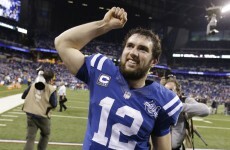 NFL Playoffs: Colts ride Luck while the Saints march on