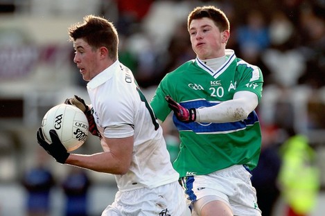 Padraig Fogarty scored a second half goal for Kildare today.