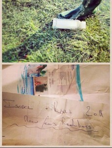 The 2011 New Year's resolutions of one couple that washed up in Dublin