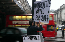 Well this is certainly one way of finding a new year romance