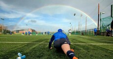 Snapshot: Who’s the Leinster golden boy under the rainbow?
