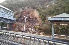 Train services are back at Waterford station after last week's landslide