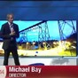 CRINGE! Director Michael Bay flees the stage after teleprompter fail