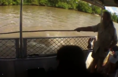 Crocodile sneaks up on distracted tour guide in terrifying video
