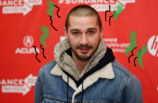Brad Pitt is grossed out by Shia LaBeouf's horrible smell... it's The Dredge