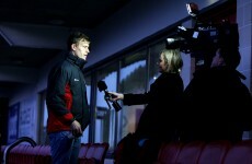 Record breaker Trimble just going out to enjoy the ride at Ravenhill