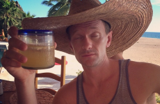 Neil Patrick Harris challenged himself to a drinking contest and photographed the results