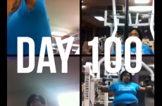 This video of a woman's first 100 days of exercise will get you off your arse